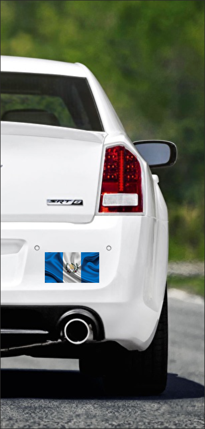 Autoaufkleber - Guatemala - Flagge