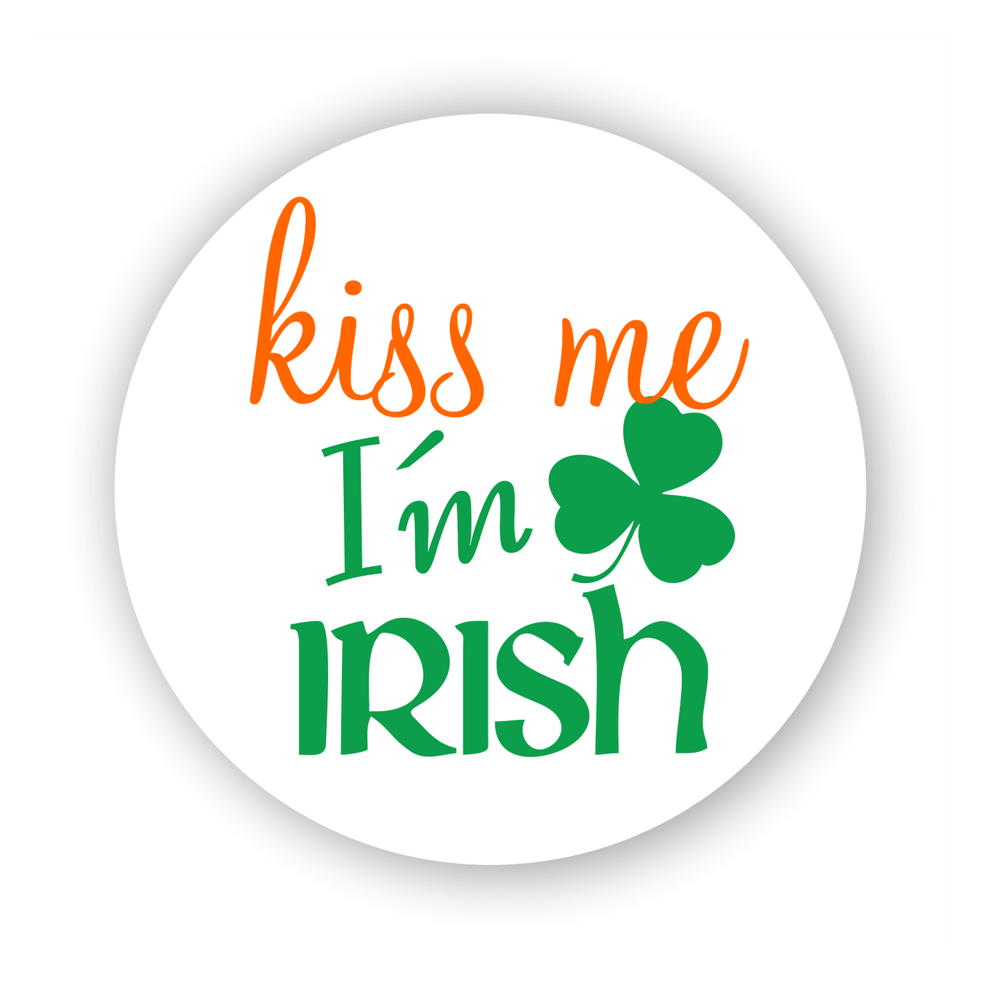 Briefsiegel - Sticker - st patrick's day - kiss me - i´m irish