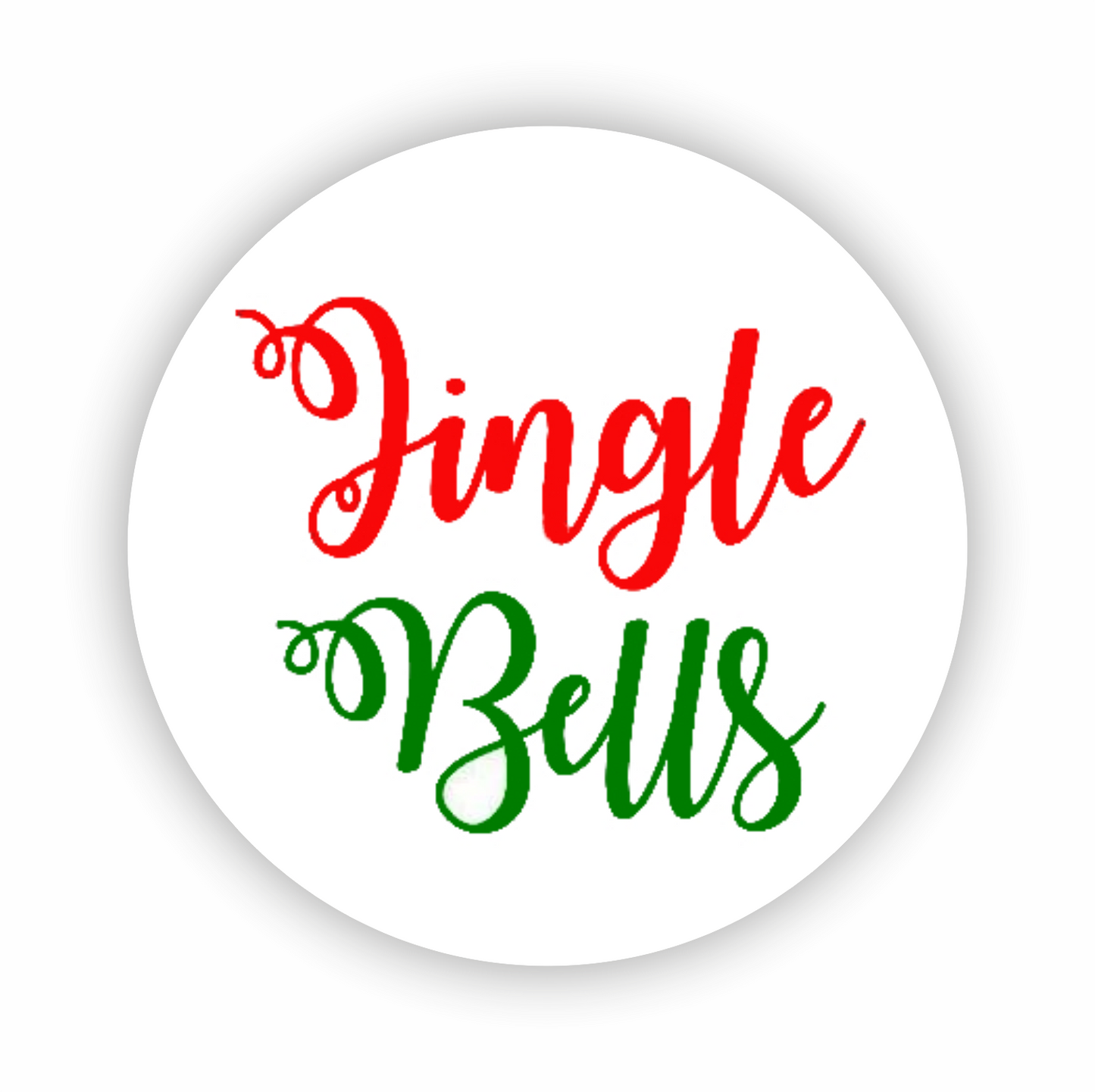 Autoaufkleber Deko - Briefsiegel - Weihnachten - Jingle Bells