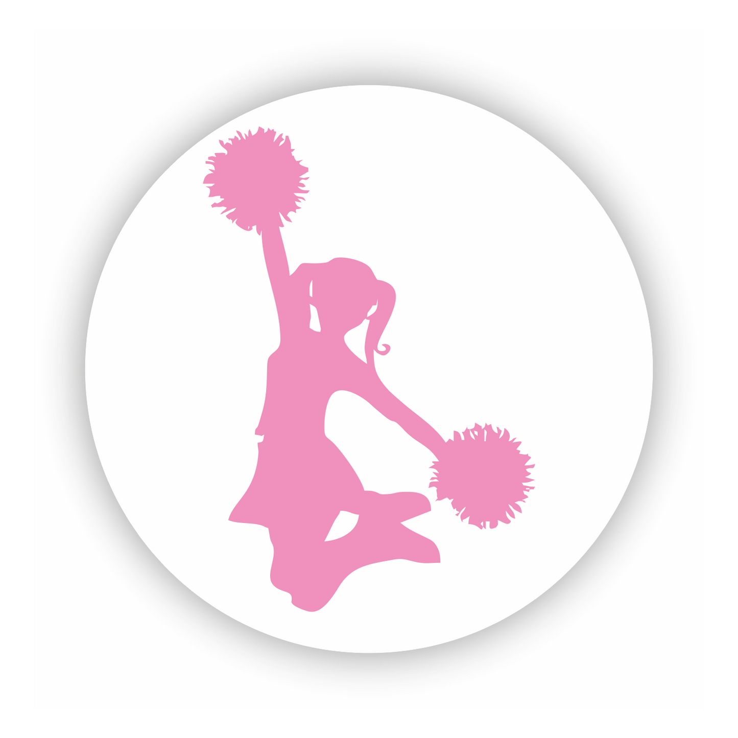 Briefsiegel - Sticker - Freizeit - Hobby - Sport - Football - Amerika - Cheerleader