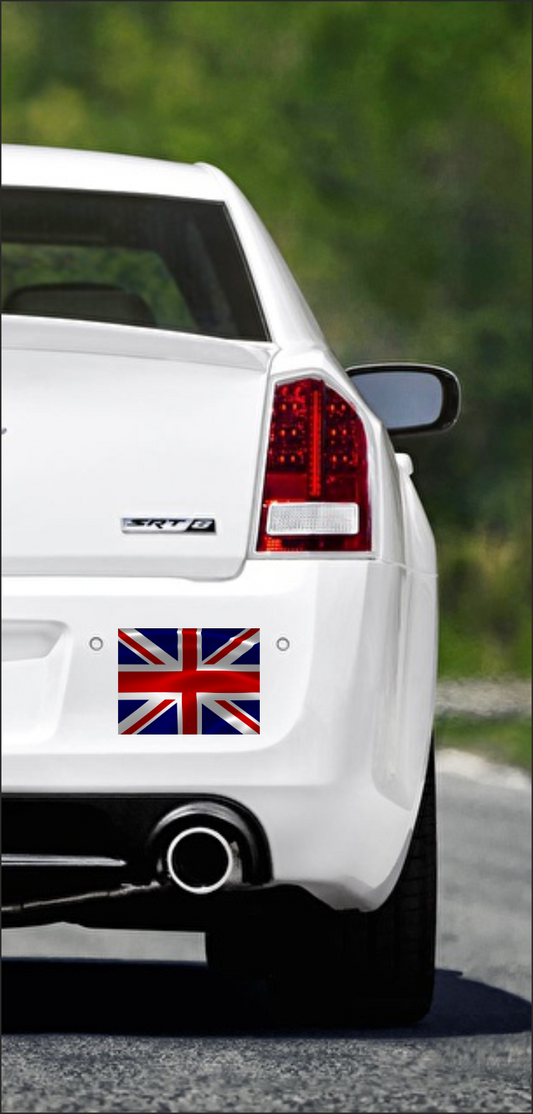 Autoaufkleber - Großbritannien - Great Britain - Regenbogen - glanz - StaatsUmriss