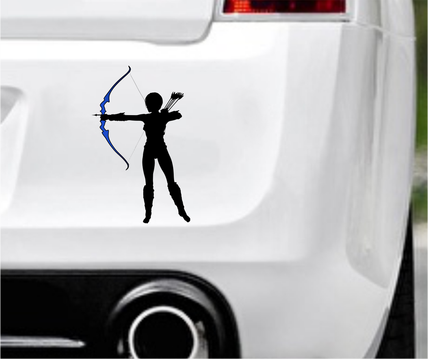Autoaufkleber - Bogenschießen - Gold-Gelb - Hobby - Sport - Freizeit