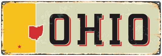 Autoaufkleber USA - Amerika - Reisen - Länder - Ohio - my strong girl from