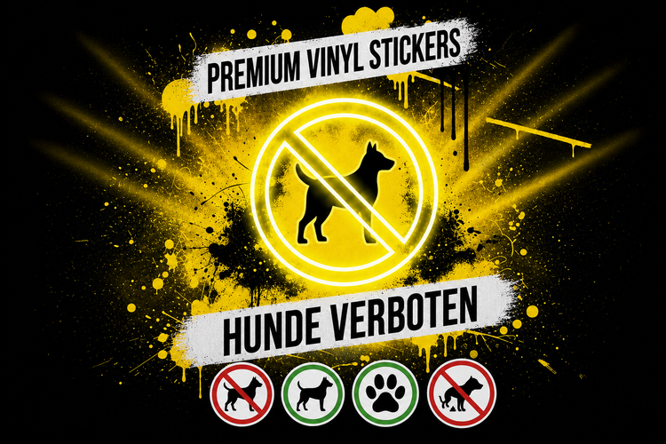Hunde verboten - kein Hundeklo