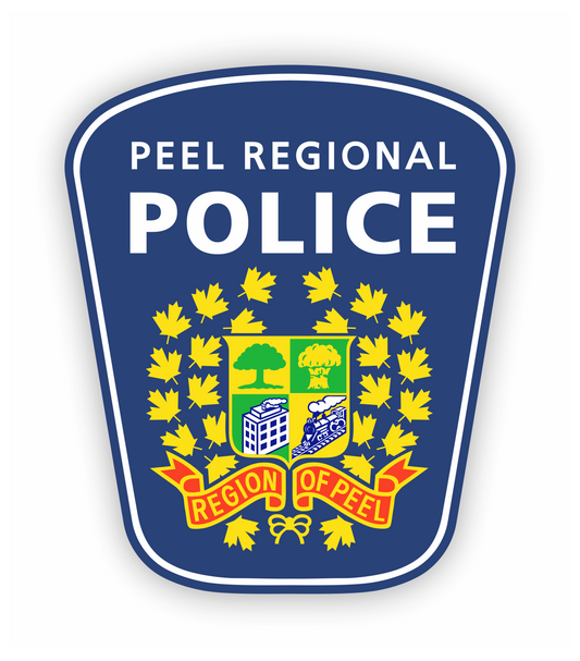 Autoaufkleber - Polizei, Police - Region of Peel - Ontario - Canada