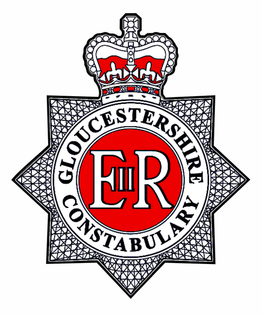 Autoaufkleber - Polizei, Police - Gloucestershire constabulary