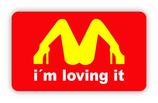 Sticker - Hobby - Fastfood - Girls - I´m loving it