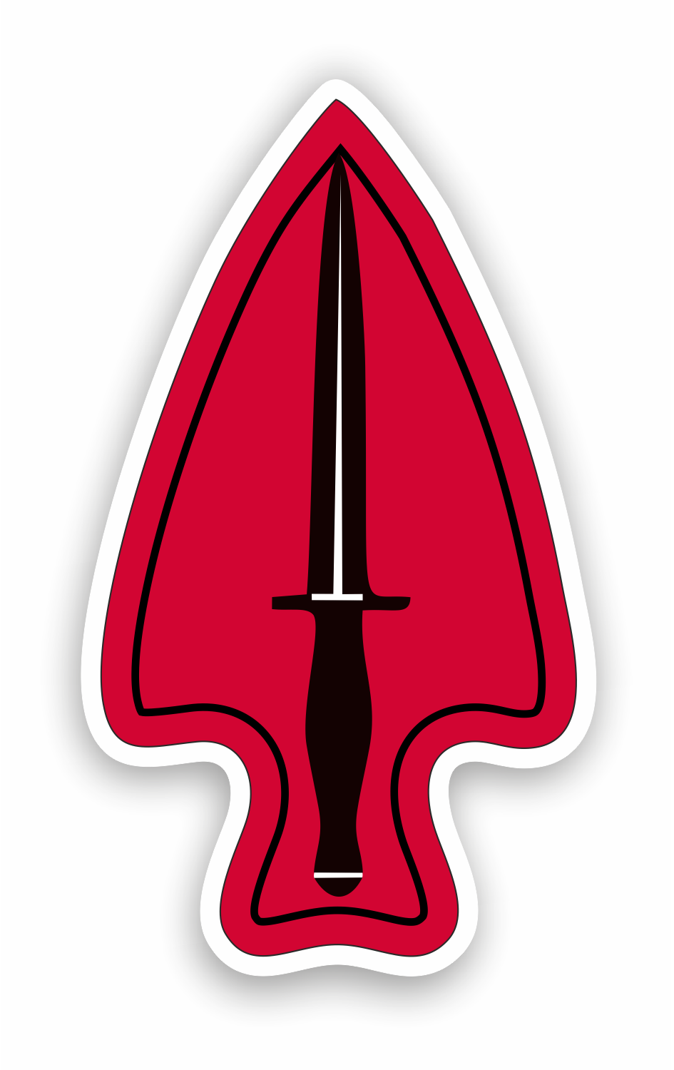 Autoaufkleber - Army Special Operations Command Ops - Militär - Polizei, Police