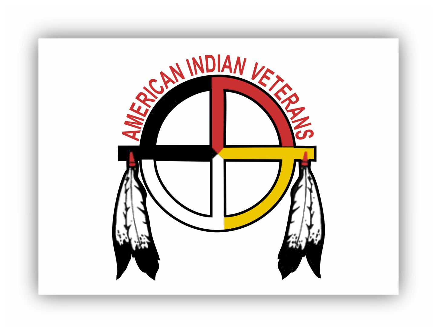 Sticker - Freizeit - Hobby - Reise - Länder - USA - American Indian Veterans