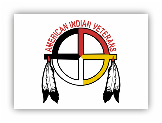 Sticker - Freizeit - Hobby - Reise - Länder - USA - American Indian Veterans