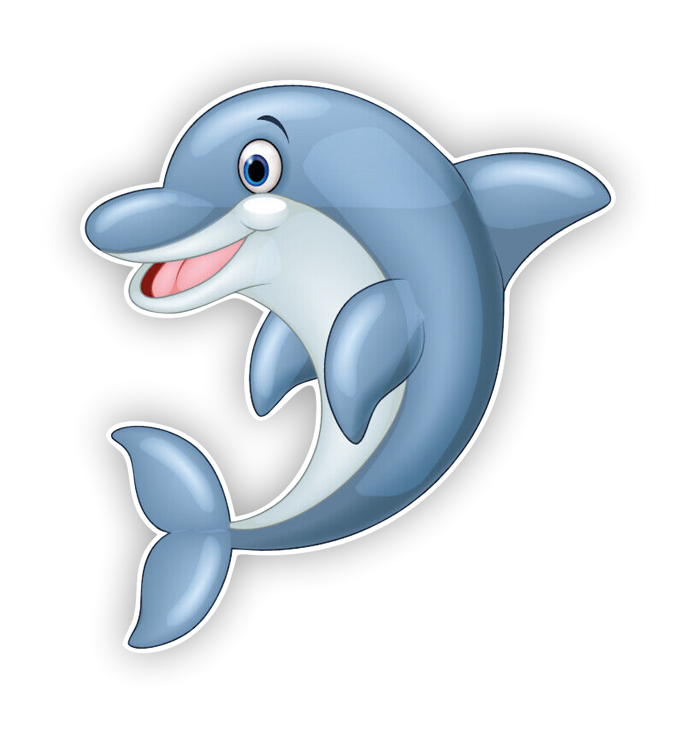 Delfin Aufkleber