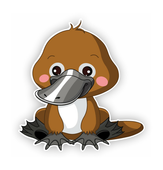 Schnabeltier Aufkleber