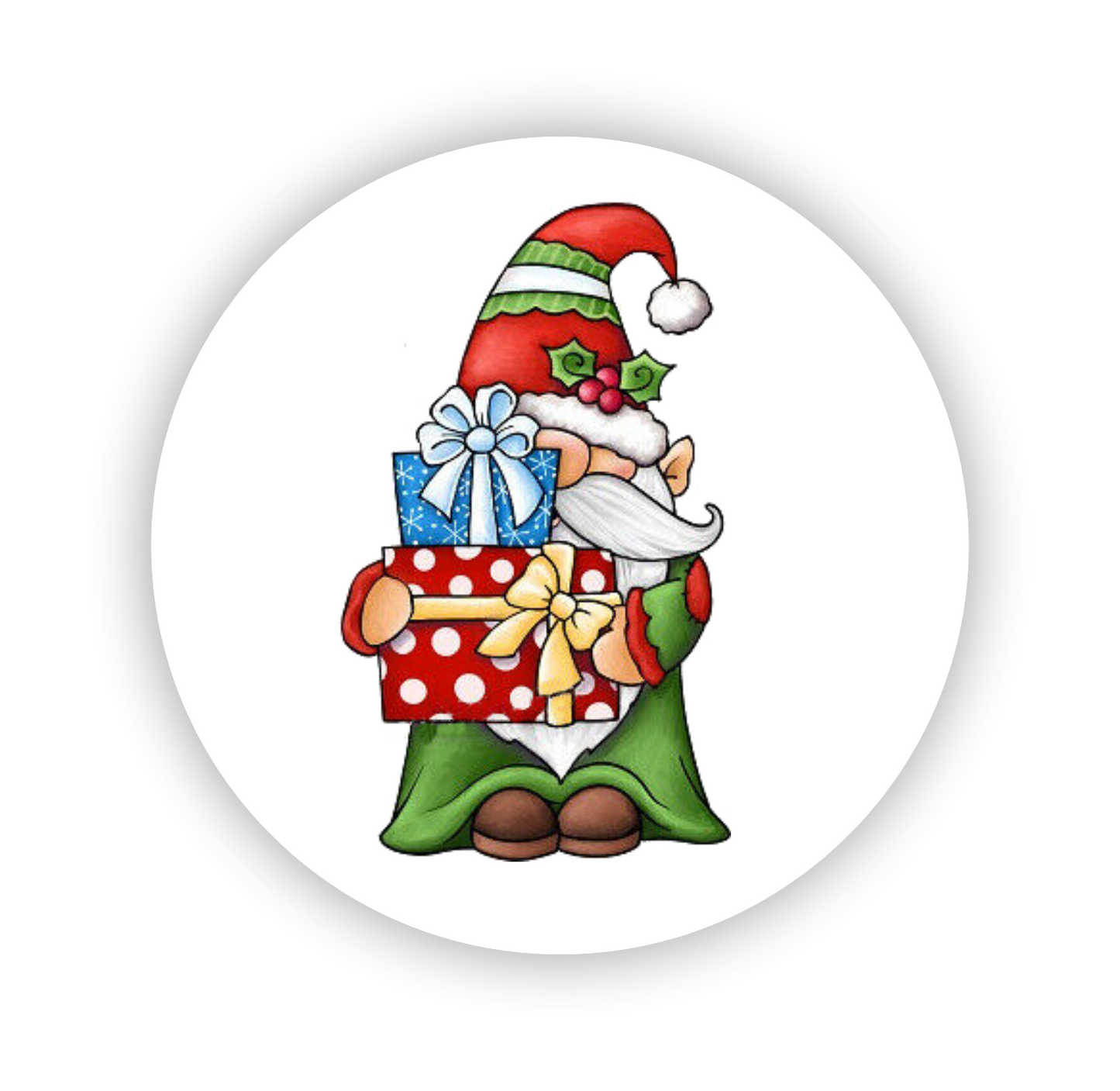 Autoaufkleber Deko - Briefsiegel - merry christmas - Weihnachten - Wichtel Geschenke