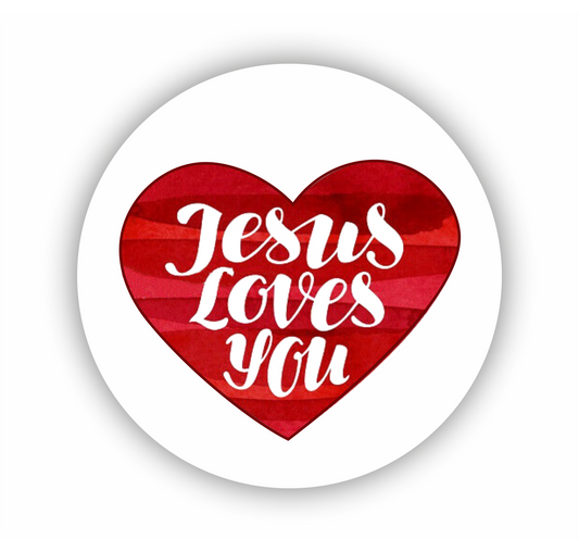 Jesus Liebt Dich rund R2150