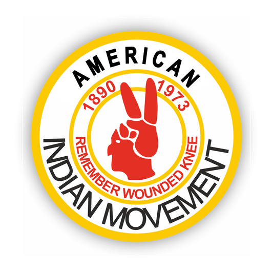 Sticker - Freizeit - Hobby - Reise - Länder - USA - American Indian Movement
