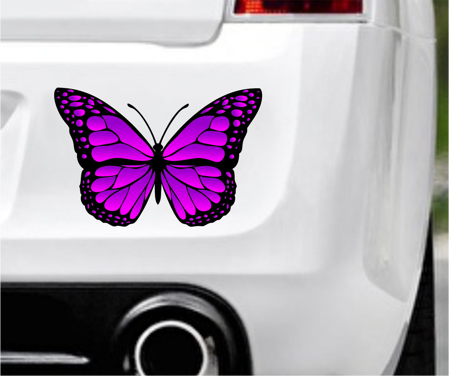Autoaufkleber - Schmetterling - lila - pink -Tiere - Deko - bunt - Freizeit
