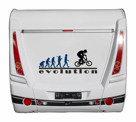 Aufkleber - Freizeit - Hobby - Sport - Motocross -Evolution
