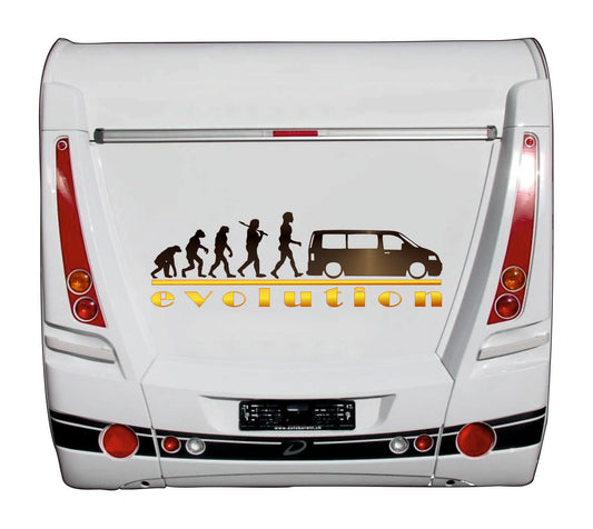 Aufkleber - Reisen - Campen - Camper-Life - Van -Evolution