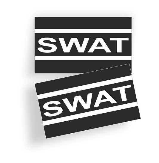 Autoaufkleber - Polizei, Police - SWAT - 2er SET, USA, special forces