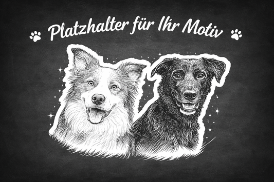 Individueller Sticker -  Sam und Atlas