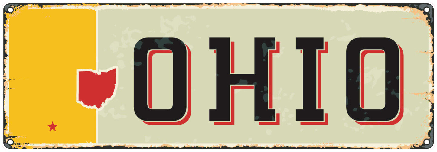 Autoaufkleber USA - Amerika - Reisen - Länder - Ohio - my strong girl from