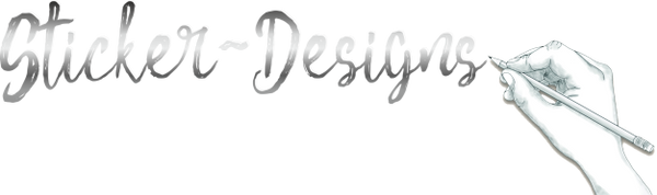 Sticker-Designs / Perfekte-Aufkleber